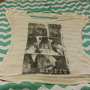 Maurices Short Sleeve Design T-Shirt